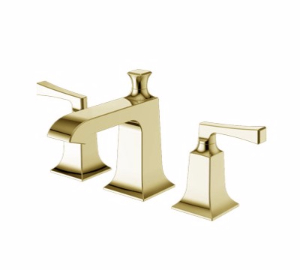 卡斯圖臺(tái)面式雙柄雙控面盆龍頭（金色PVD）CF-1603