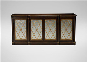 阿切斯特 E68-C04黑色餐邊柜電視柜