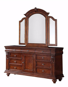 阿切斯特 221-F05梳妝鏡+221-F04梳妝臺