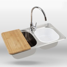 白鳥水槽SD740+龍頭2108