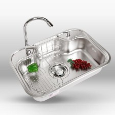 白鳥水槽DS740+龍頭9003