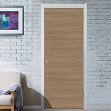 驪住木門 CXA咖啡胡桃木色