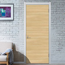 驪住木門 CXA奶油橡木色